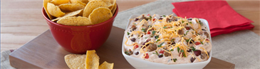 Hidden Valley Beef & Bean Chili Dip