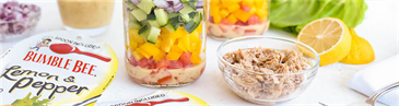 Bumble Bee® Mason Jar Lemon-Pepper Tuna Salad