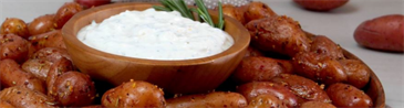 One Step... Done!™ Garlic Rosemary Potatoes and Dip