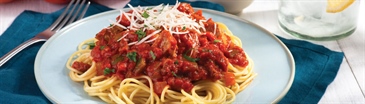 Ronzoni® Spaghetti with Savory Sausage Sauce