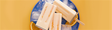 Orange Cream Freezer Pops with SUNNYD