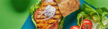Grilled Chicken Sandwiches with Basil Aioli