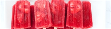 Strawberry Ice Pops