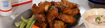 Salt and Vinegar Wings with Diamond Crystal Salt