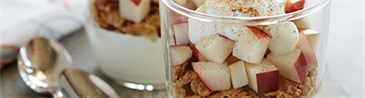 Apple Yogurt Parfait with Dannon®