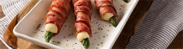 Cheesy Bacon Asparagus Roll