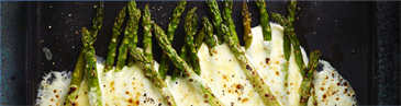 Cheesy Garlic Roasted Asparagus