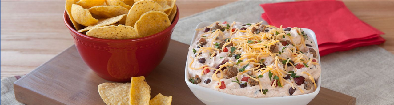 Hidden Valley Beef & Bean Chili Dip - Recipes | Tips | Bravo Supermarkets - Bravo Supermarkets