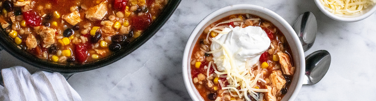 Southwestern Chicken Chili - Recipes | Tips | Bravo Supermarkets - Bravo Supermarkets