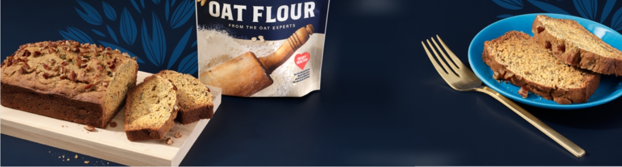 Quaker Oat Flour Banana Bread - Recipes | Tips | Bravo Supermarkets - Bravo Supermarkets