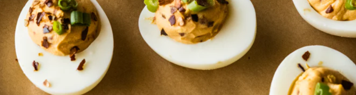 Spicy Chipotle Deviled Eggs - Recipes | Tips | Bravo Supermarkets - Bravo Supermarkets