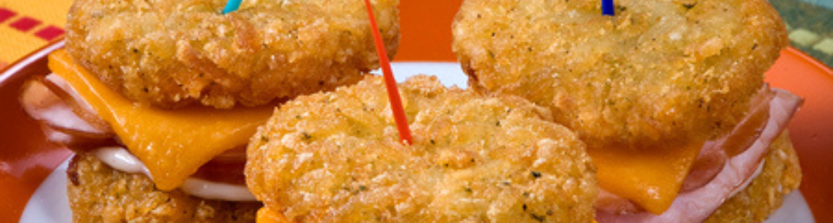 Turkey and Cheese Hashwiches - Recipes | Tips | Bravo Supermarkets - Bravo Supermarkets