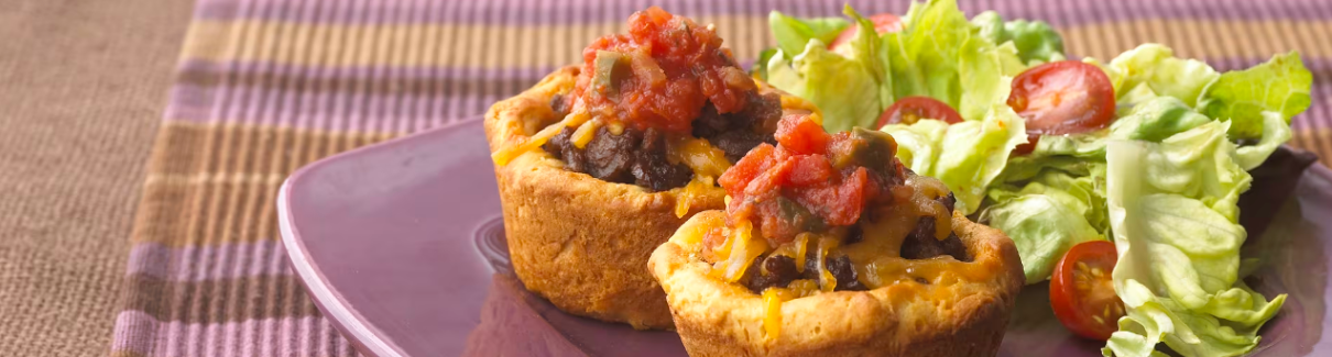 Taco Biscuit Cups - Recipes | Tips | Bravo Supermarkets - Bravo Supermarkets