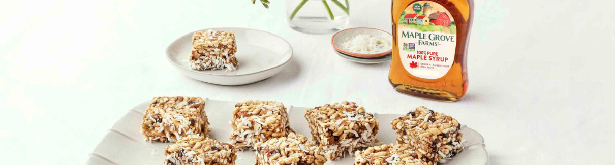 Salted Maple Nut Bars - Recipes | Tips | Bravo Supermarkets - Bravo Supermarkets
