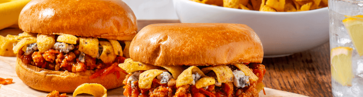 Frito Pie Buffalo Chicken Sloppy Joes - Recipes | Tips | Bravo Supermarkets - Bravo Supermarkets