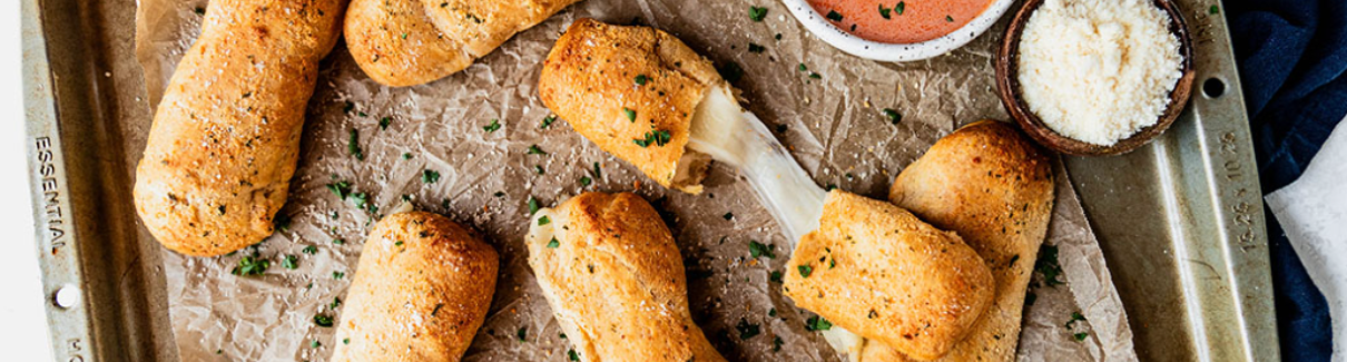 Cheesy Stuffed Breadsticks - Recipes | Tips | Bravo Supermarkets - Bravo Supermarkets