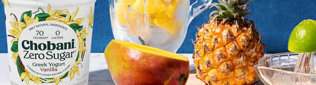 Tropical Smoothie with Chobani - Recipes | Tips | Bravo Supermarkets - Bravo Supermarkets
