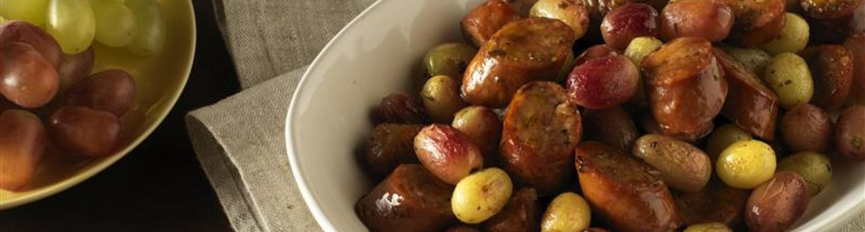 Chilean Grapes and Chorizo - Recipes | Tips | Bravo Supermarkets - Bravo Supermarkets